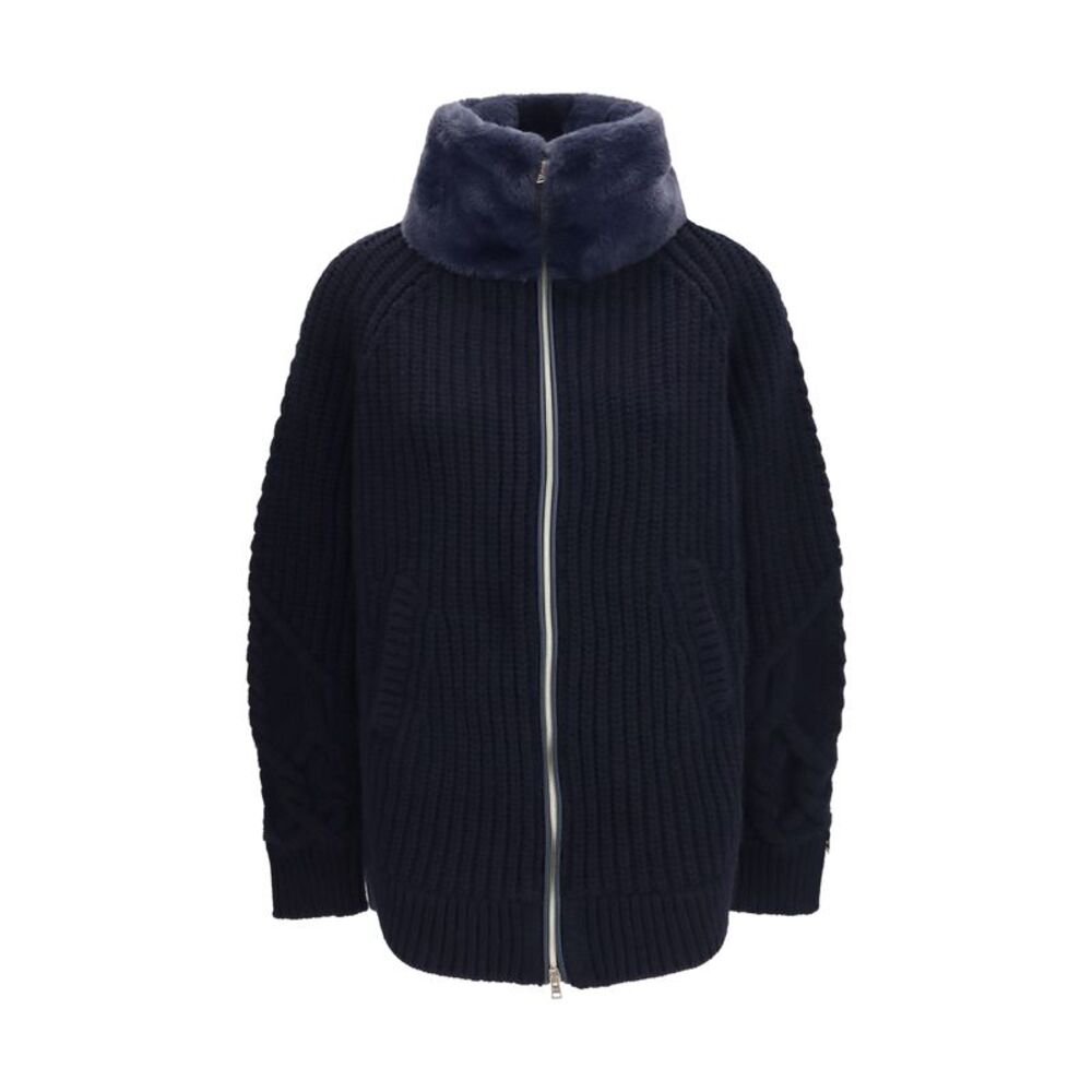 Herno Women High-Neck Fur Jacket